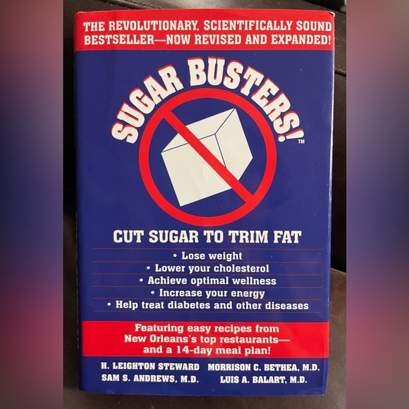 Sugar Busters Hardcover Book - Picture 1 of 6